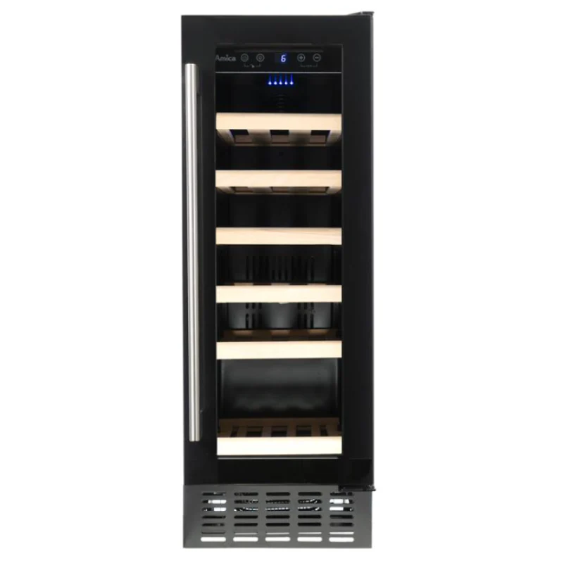 Amica AWC300BL - Black 19 Bottle Capacity Wine Cooler - G energy - Image 4