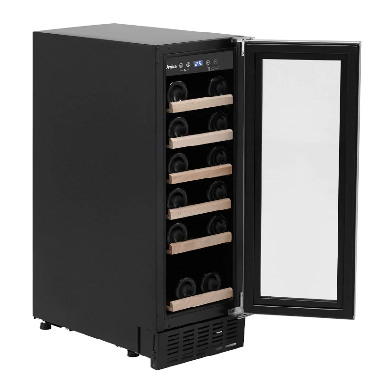 Amica AWC300SS - Stainless steel 19 Bottle Capacity Wine Cooler - G energy - Image 3
