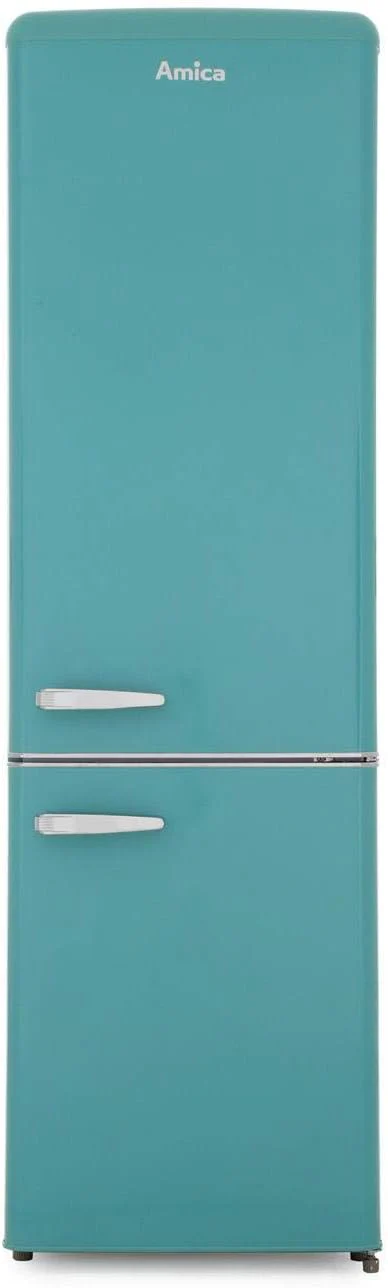Amica FKR29653DEB - Duck Egg Fridge Freezer - 181L/63L - F Energy