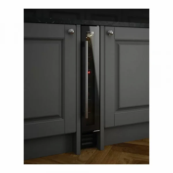 Appleson UBWC150B.1 15cm Wine Cooler Black and Stainless Steel - Image 2