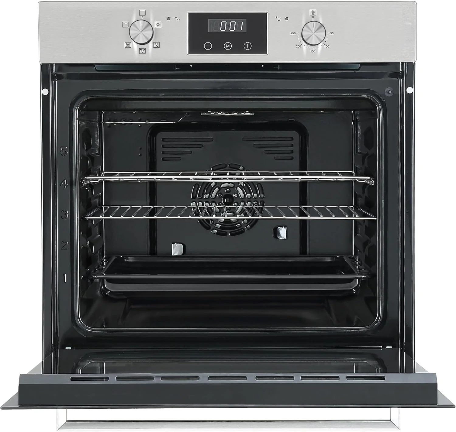 Teknix BITK264ESX - Stainless Steel Single Oven - 70L Capacity - A Energy Rating - Image 2