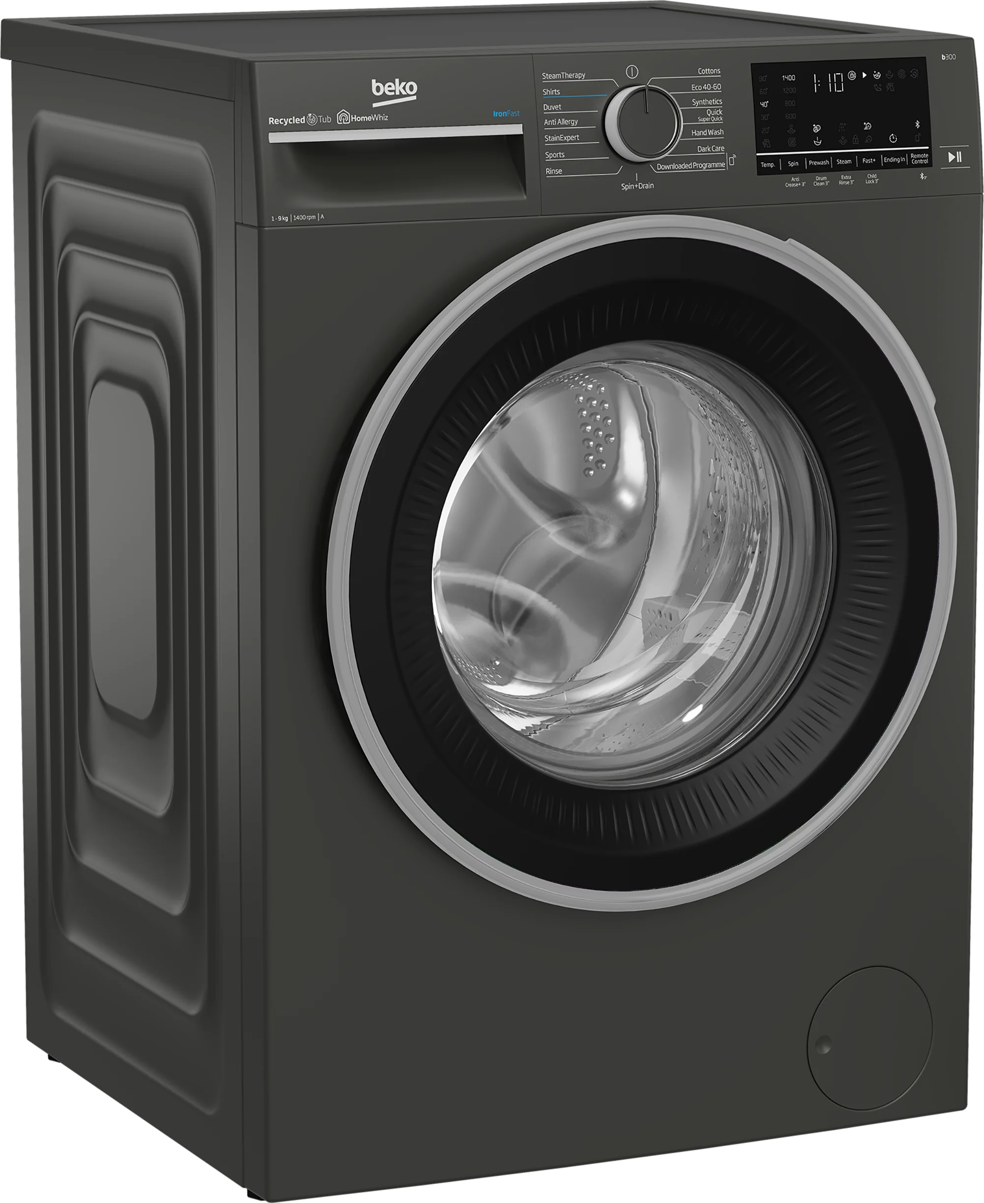 Beko B3W5941I - White 9KG Washing Machine - 1400 RPM - A energy - Image 4