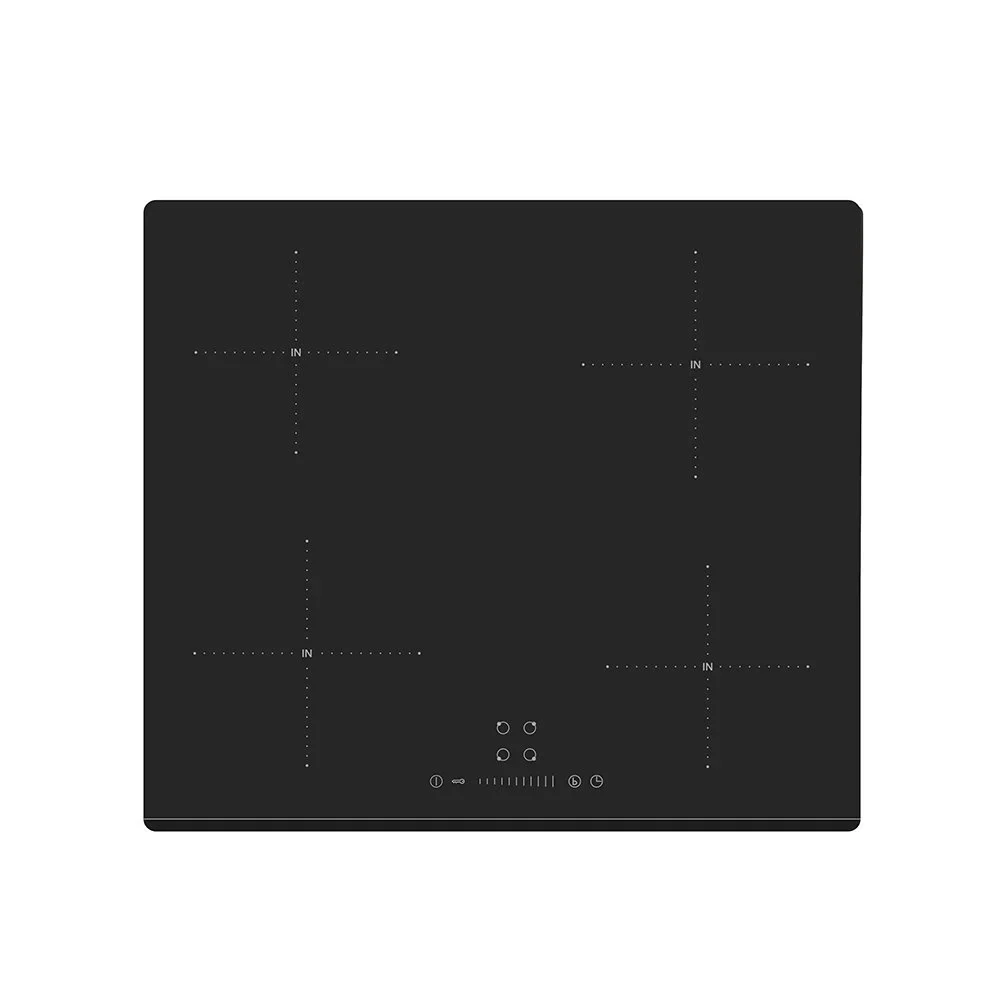Teknix BITK260IHS - Black 60cm Induction Hob - 4 Zones - Slider Controls - Image 2
