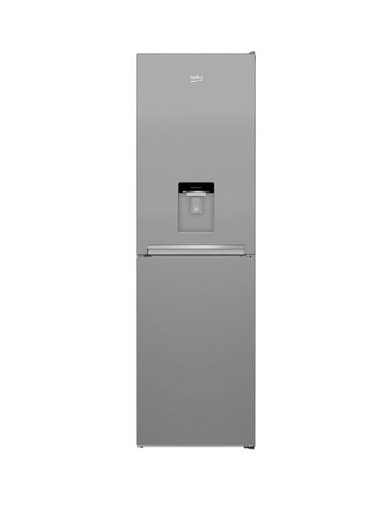 Beko CFG4582DS - Silver Freestanding 50/50 Frost Free Fridge Freezer - F energy - Image 2