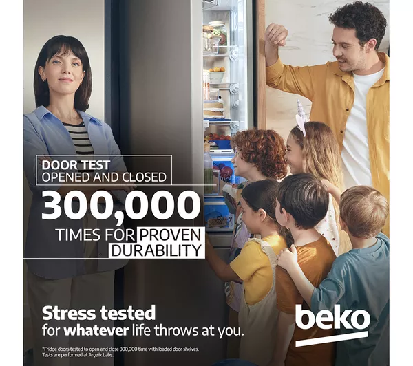 Beko CNG4582VW - White Freestanding Frost Free Fridge Freezer - 168L/102L - E Energy - Image 8