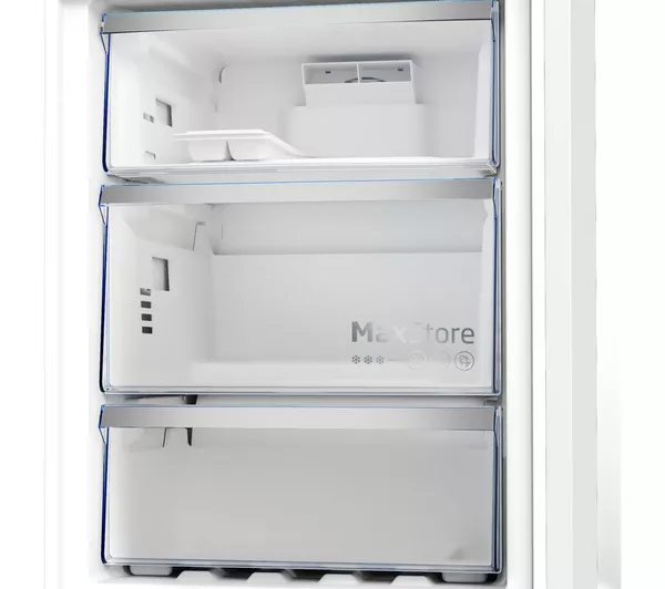Beko CNG7603V - Brushed Steel Fridge Freezer - 355L - B Energy Rating - Image 4