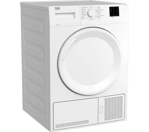 Beko DTKCE90021W - White 9KG Condenser Tumble Dryer - B Energy - Image 2