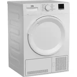 Beko DTLCE90051W - White 9KG Condenser Tumble Dryer - B Energy Rating - Sensor Dry