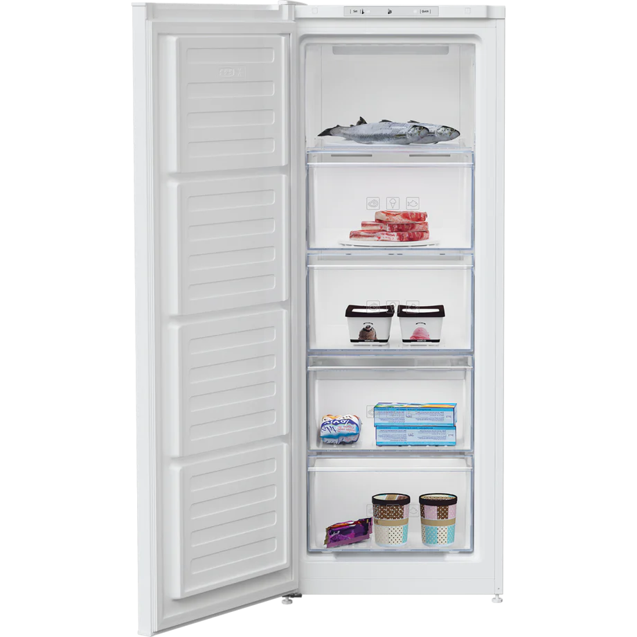 Beko FFG4545W - White Freestanding Frost Free Freezer - E energy - Image 2