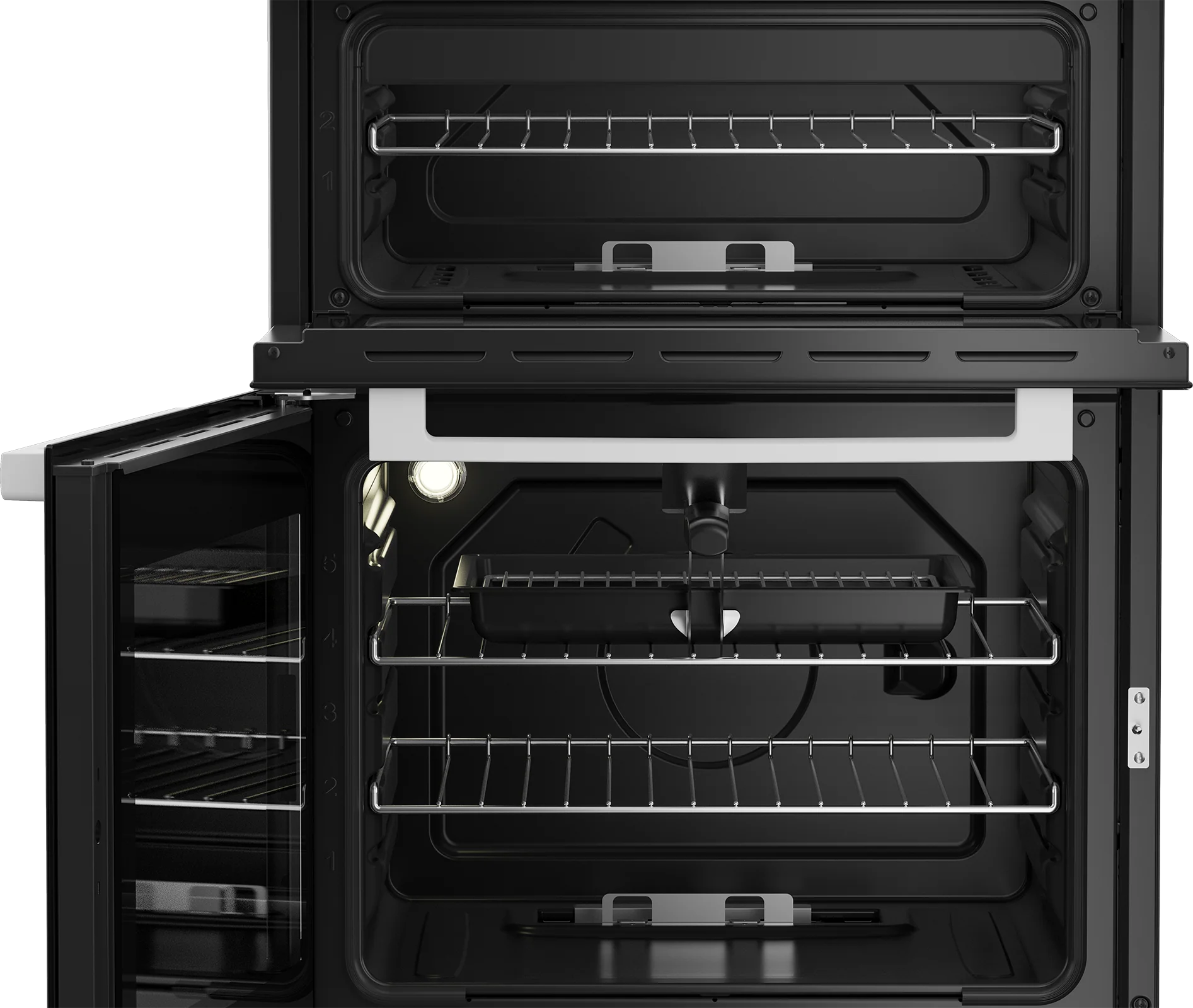 Beko KTG613W - White 60cm Gas Cooker - Twin Cavity - A+ Energy - Image 5