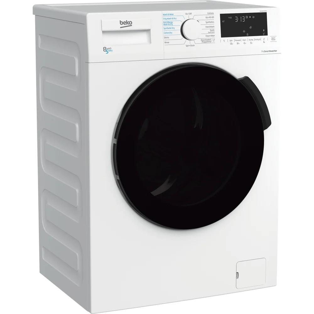 Beko WDL854431W - White 8KG/5KG Washer Dryer - 1400 RPM - C Energy - Image 2