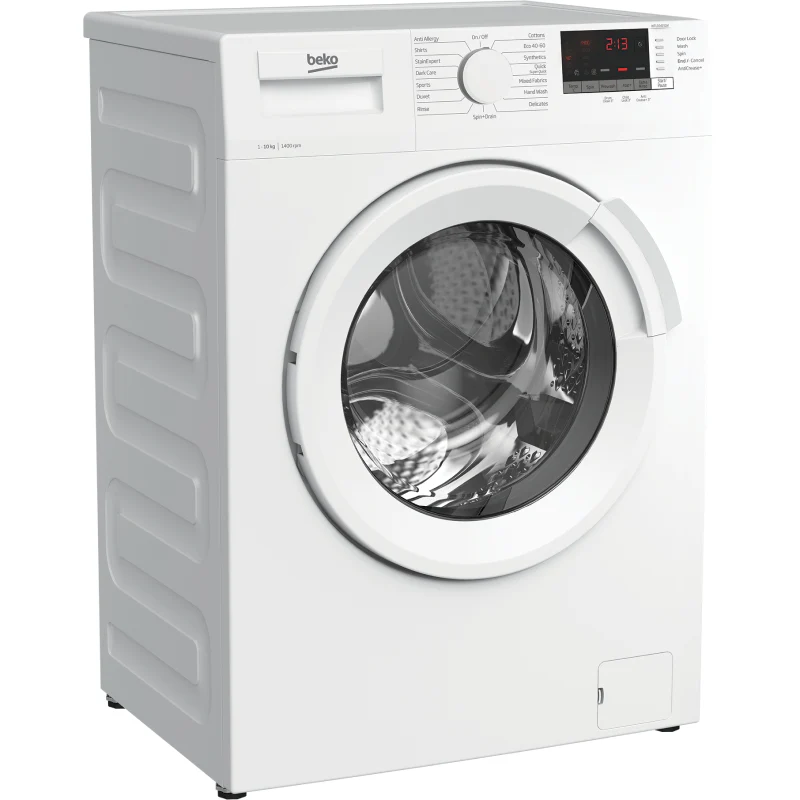 Beko WTL104151W - White Freestanding 10KG Washing Machine - 1400 RPM - Image 2