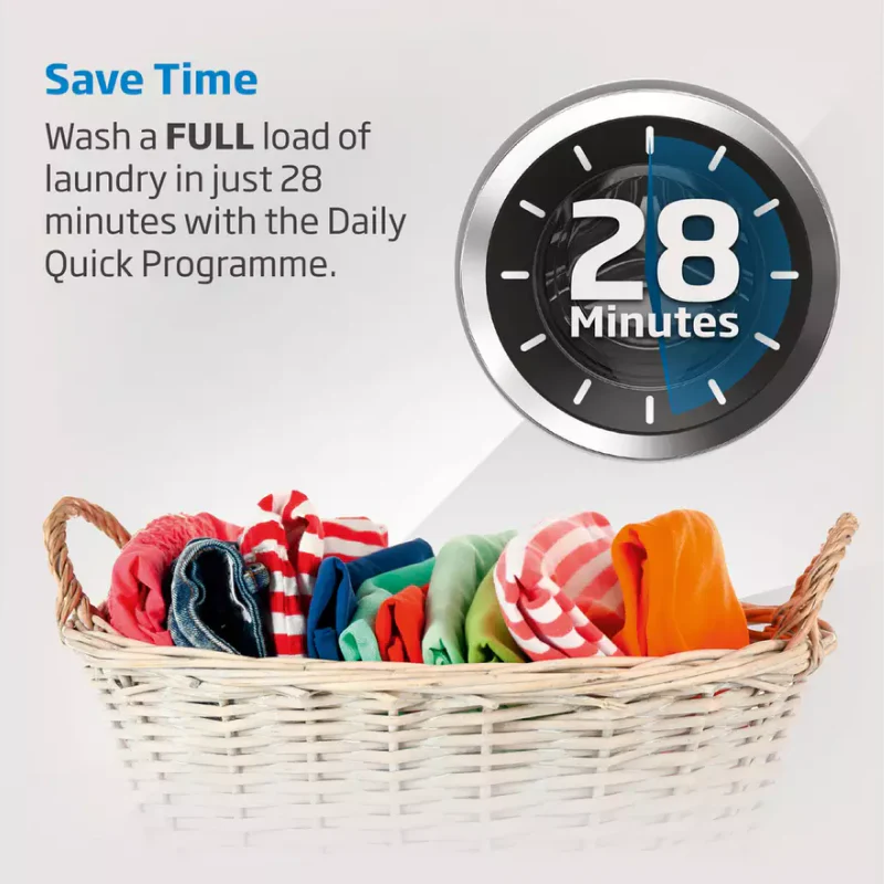 Beko WTL104151W - White Freestanding 10KG Washing Machine - 1400 RPM - Image 3
