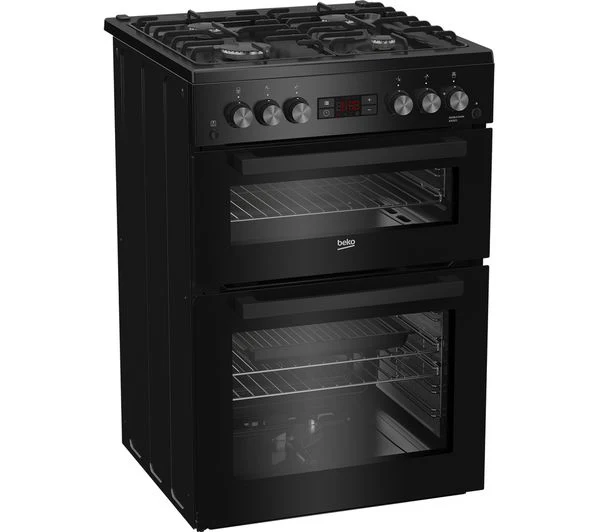 Beko XDG621K - Black Gas Cooker - Dual Oven - A+ Energy - Image 3