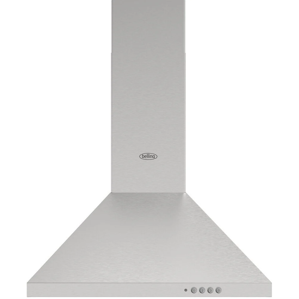 Belling 603PYR 444411682 - Stainless Steel 60cm Chimney Cooker Hood - 600 m³/h - C energy - Image 4