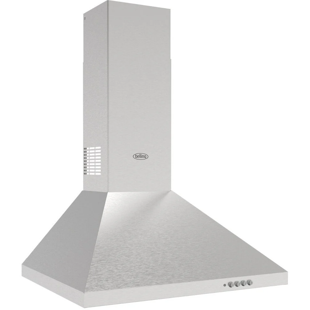 Belling 603PYR 444411682 - Stainless Steel 60cm Chimney Cooker Hood - 600 m³/h - C energy - Image 5