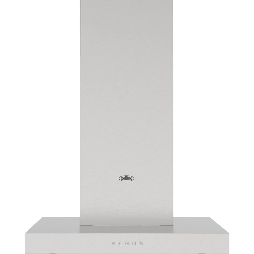 Belling BEL CHIM 603T 444411680 - Stainless Steel T-Shape Extractor Hood - 3 Speed Settings - D Energy Rating