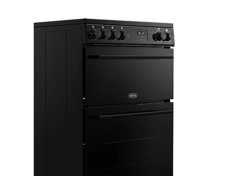 Belling BEL FSA VISION 60E BLK 444412049 - Black & Silver Steel Cooker - 99L Capacity - Image 4