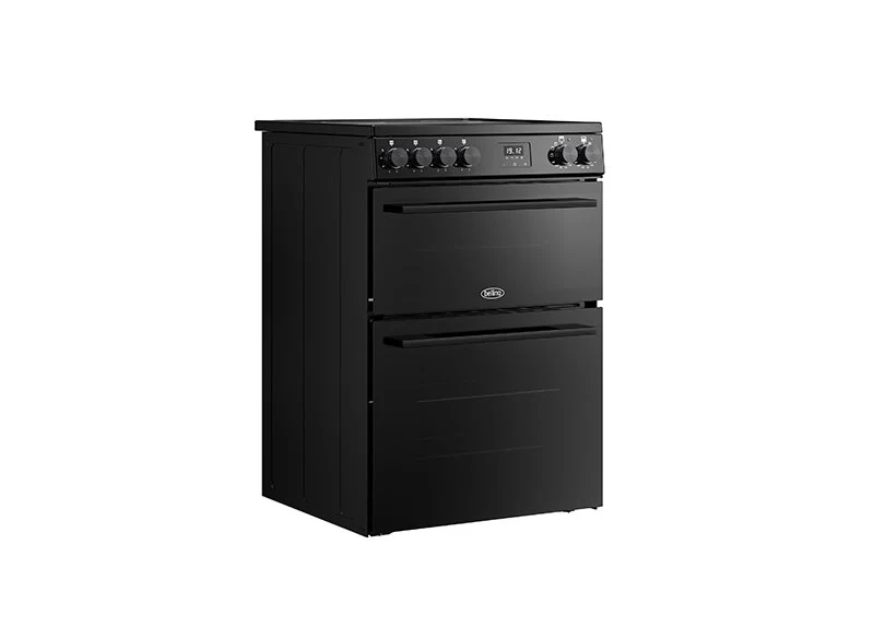Belling BEL FSA VISION 60E BLK 444412049 - Black & Silver Steel Cooker - 99L Capacity - Image 6