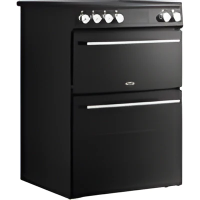 Belling BEL FSA VISION 60Ei BSS 444412059 - Black Induction Electric Cooker - Double Oven - A Rated - Image 4