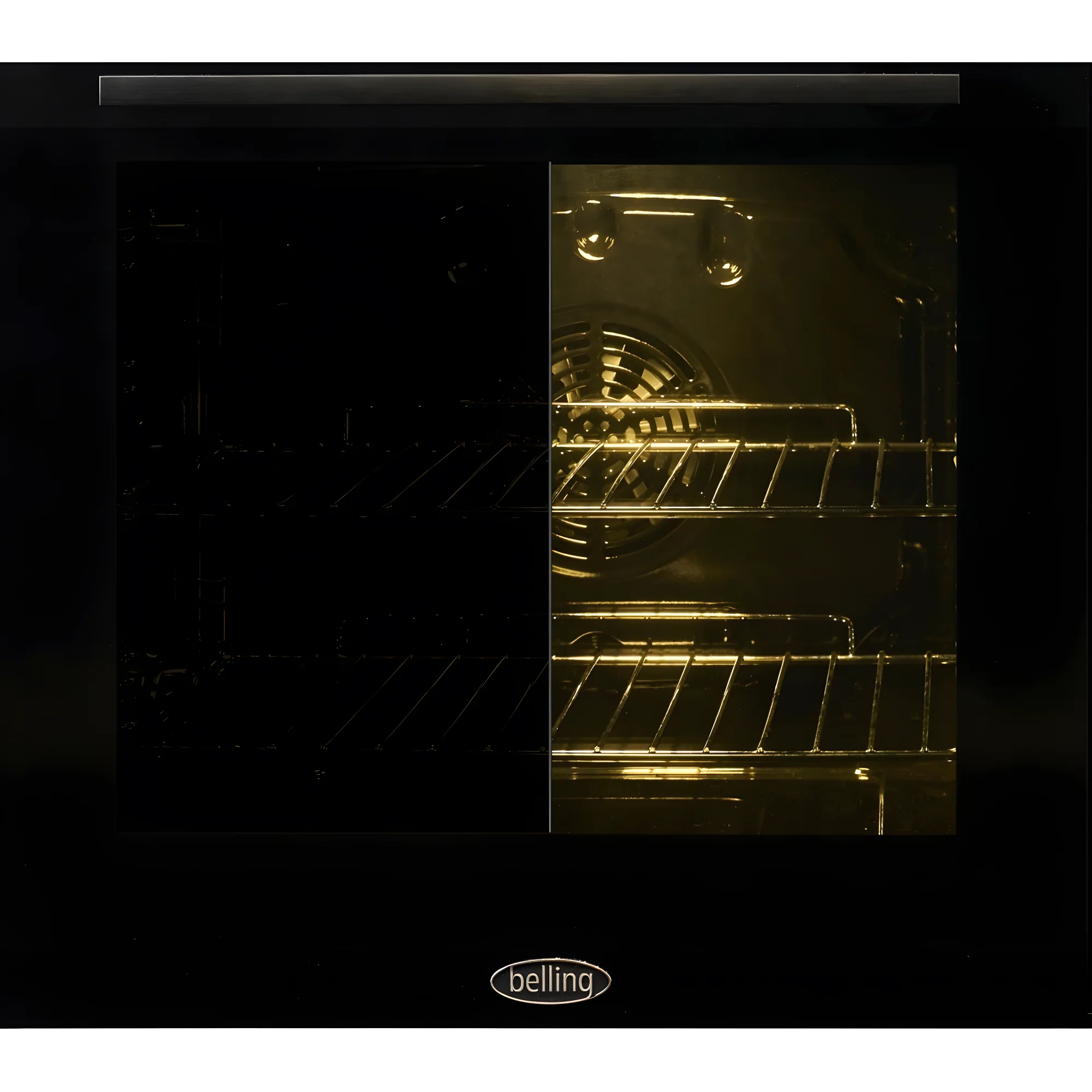 Belling BEL FSA VISION SGL 60Ei BLK 444412053 - Black Induction Electric Cooker - 68L Single Oven - A Energy Rating - Image 4