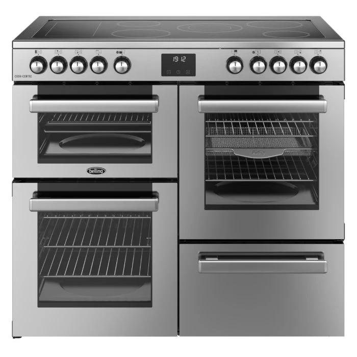 Belling BEL RCA COOKCENTRE 100E STA 444411798 Cookcentre - Stainless Steel 100cm Range Cooker - 194L - A Energy Rating