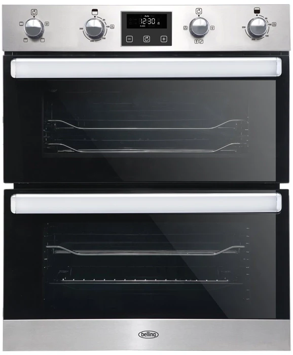 Belling BI702FP STA 444444781 - Stainless steel Built under Electric Double Oven - Manual cleaning - A energy