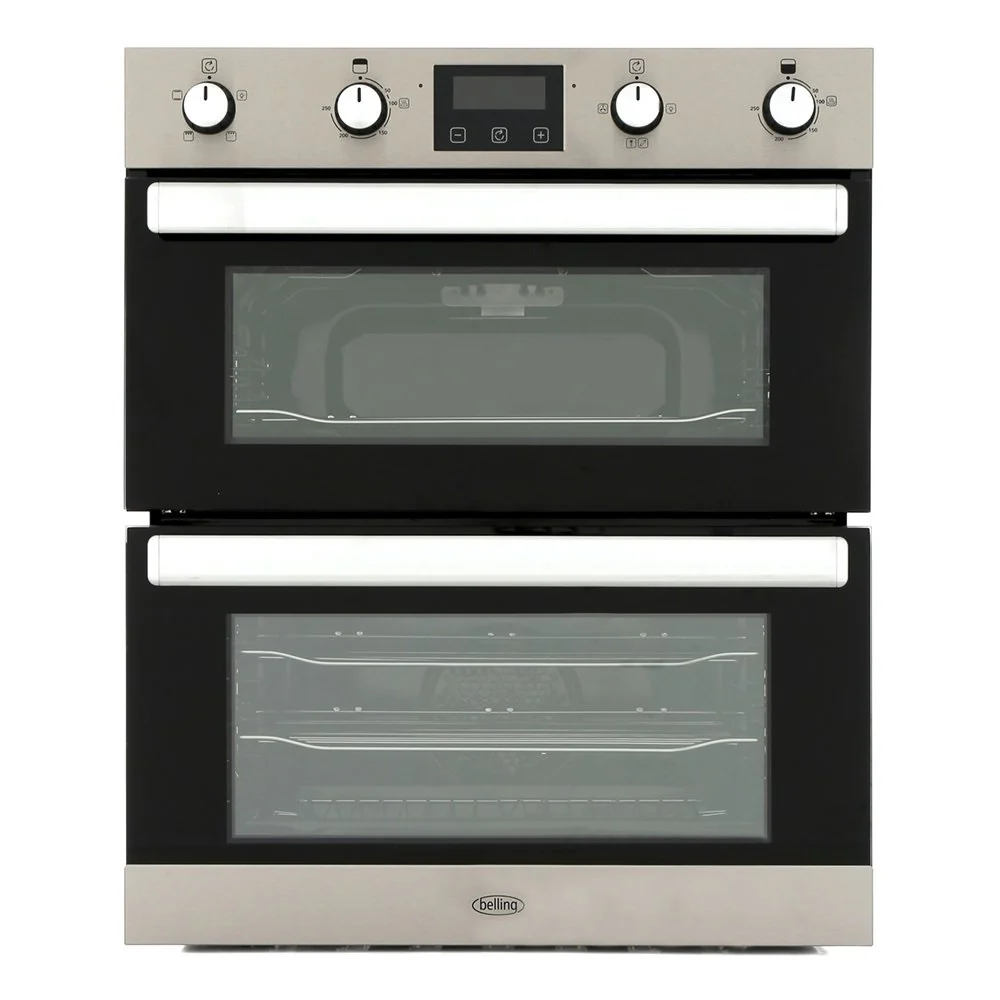 Belling BI702FPCT STA 444444783 - Stainless steel Built under Electric Double Oven - A energy