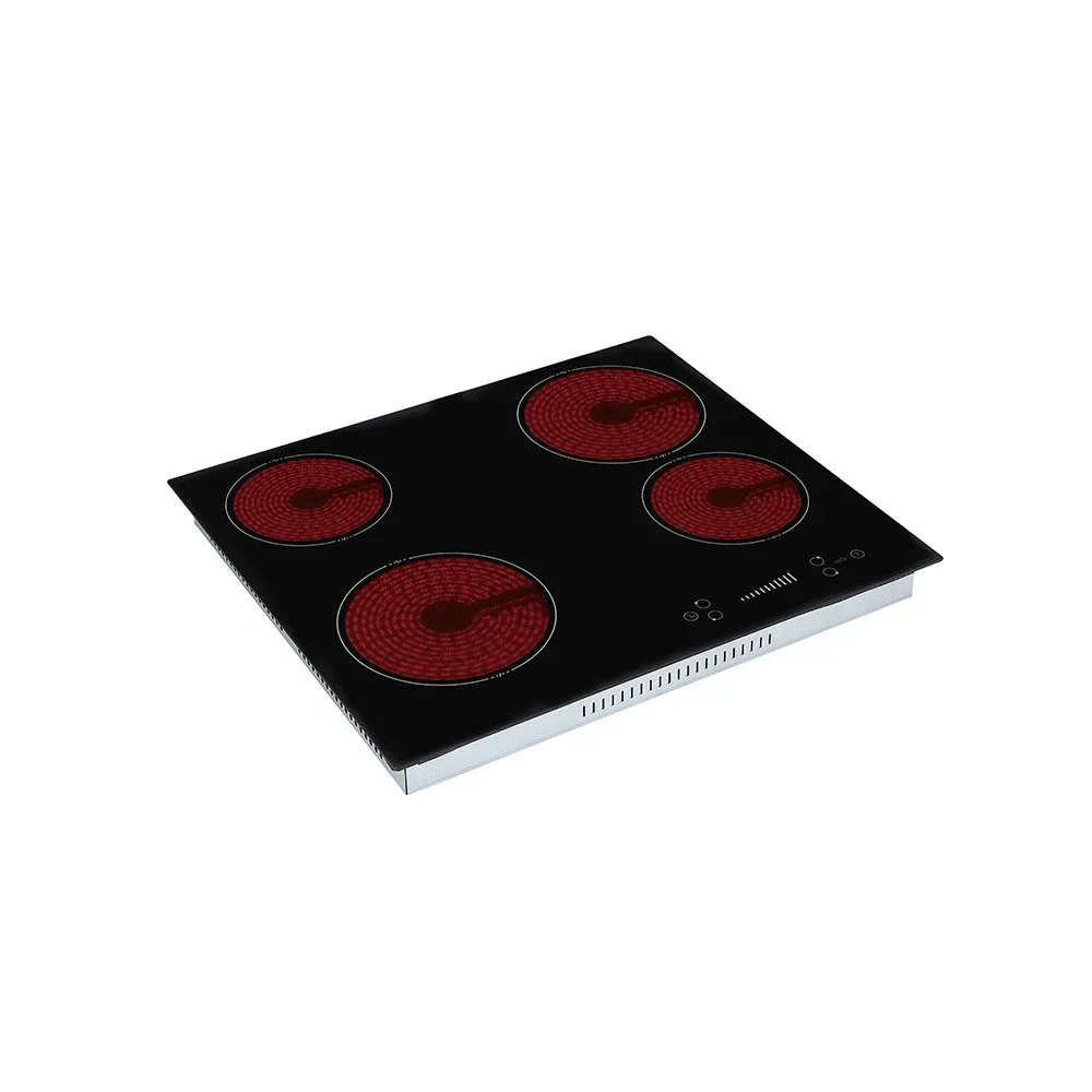 Teknix BITK260CHS - Black Ceramic Hob - 4 Cooking Zones - Touch Slider Controls - Image 3