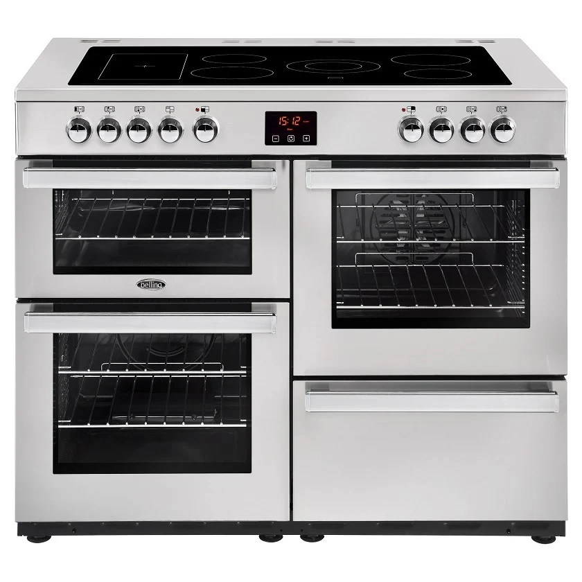BEL COOKCENTRE 110E PROF Sta 444444096 - Stainless steel 6 Zone Electric Cooker - A energy