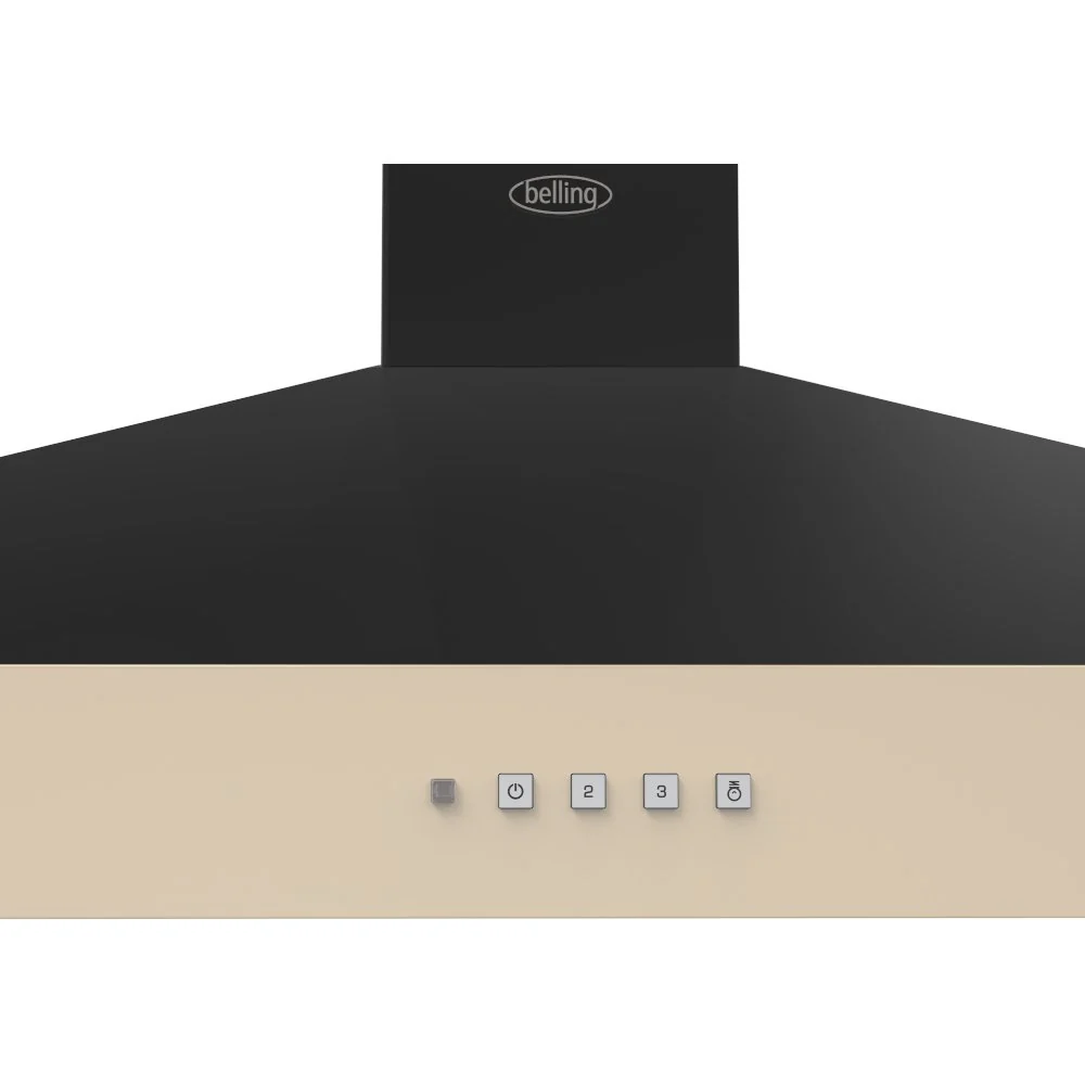 Belling Farmhouse 110PYR 444411676 - Cream Chimney Cooker Hood - 600 m³/h - C energy - Image 2