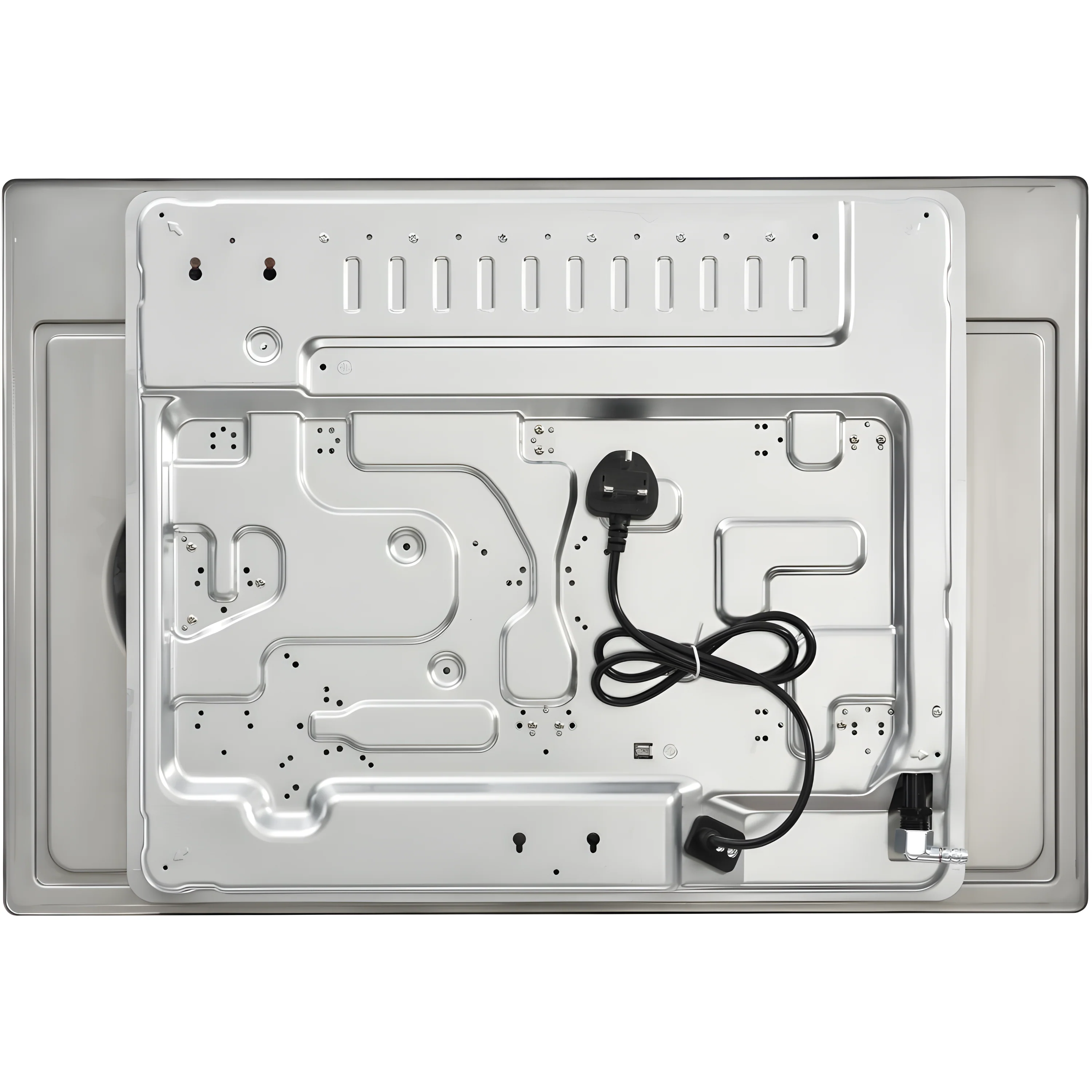 Belling GHU753RI 444411638 - Stainless Steel 75cm 5 Burner Gas Hob - 3.6kW Wok Burner - Image 5