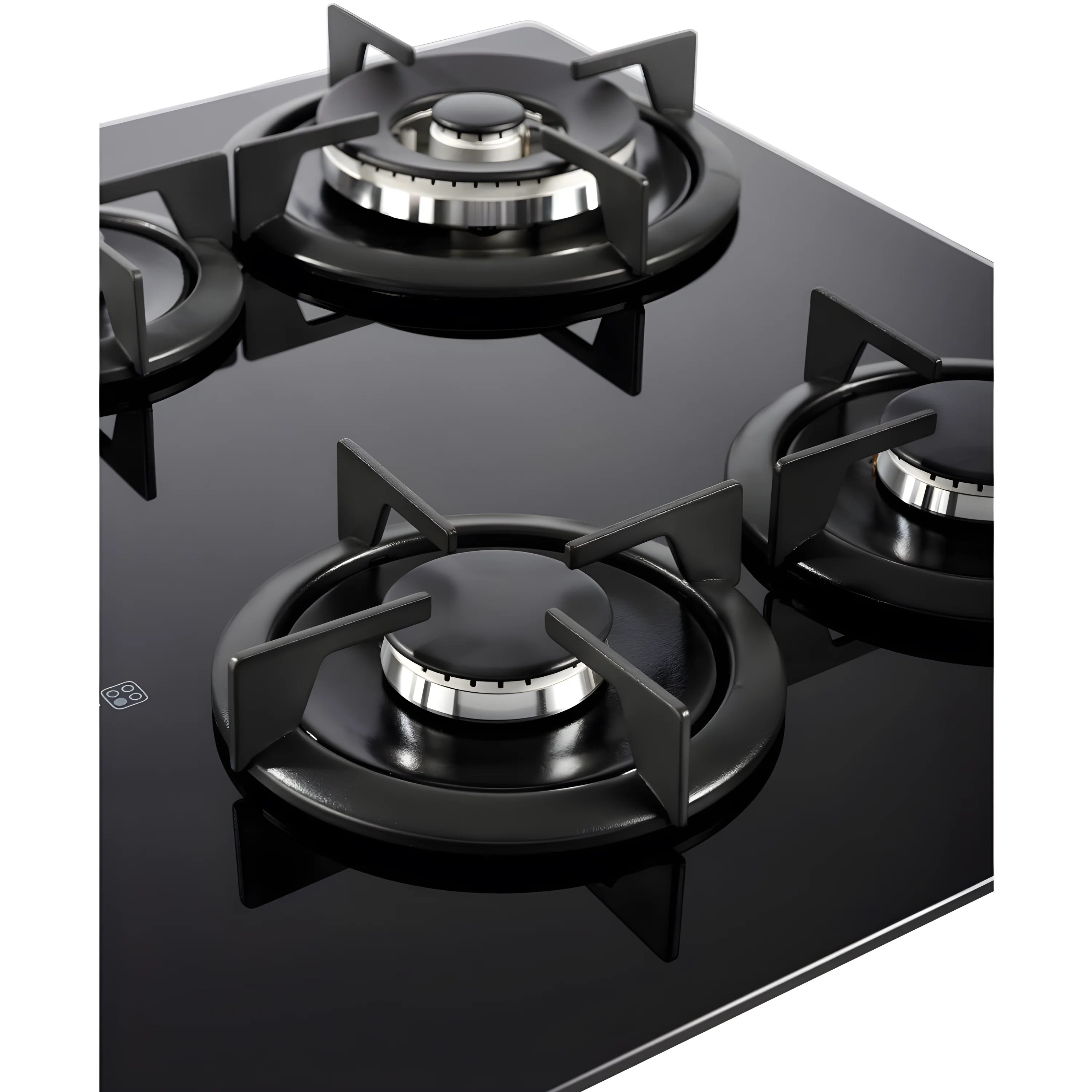 Belling GTG603RI 444411637 - Black 60cm 4 Burner Gas Hob - Black on Glass - A Energy Rating - Image 3