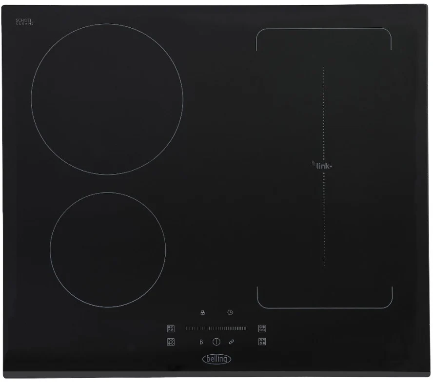 BEL IHL603 BLK 444411633 - Black Induction Hob - 59cm Width