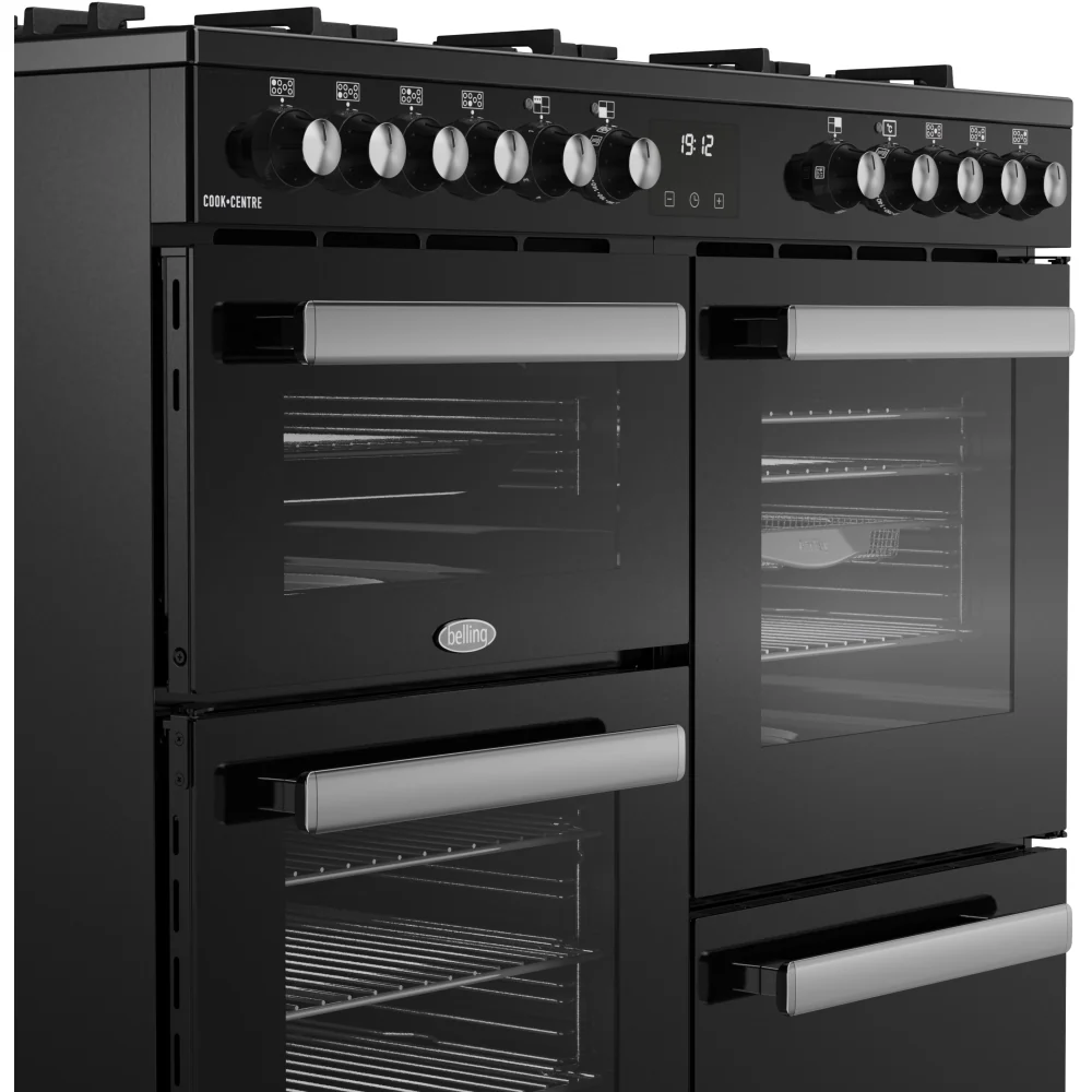 Belling RCA COOKCENTRE 100DF 444411799 - Black 100cm Dual Fuel Range Cooker - 199L Capacity - A Energy Rating - Image 5