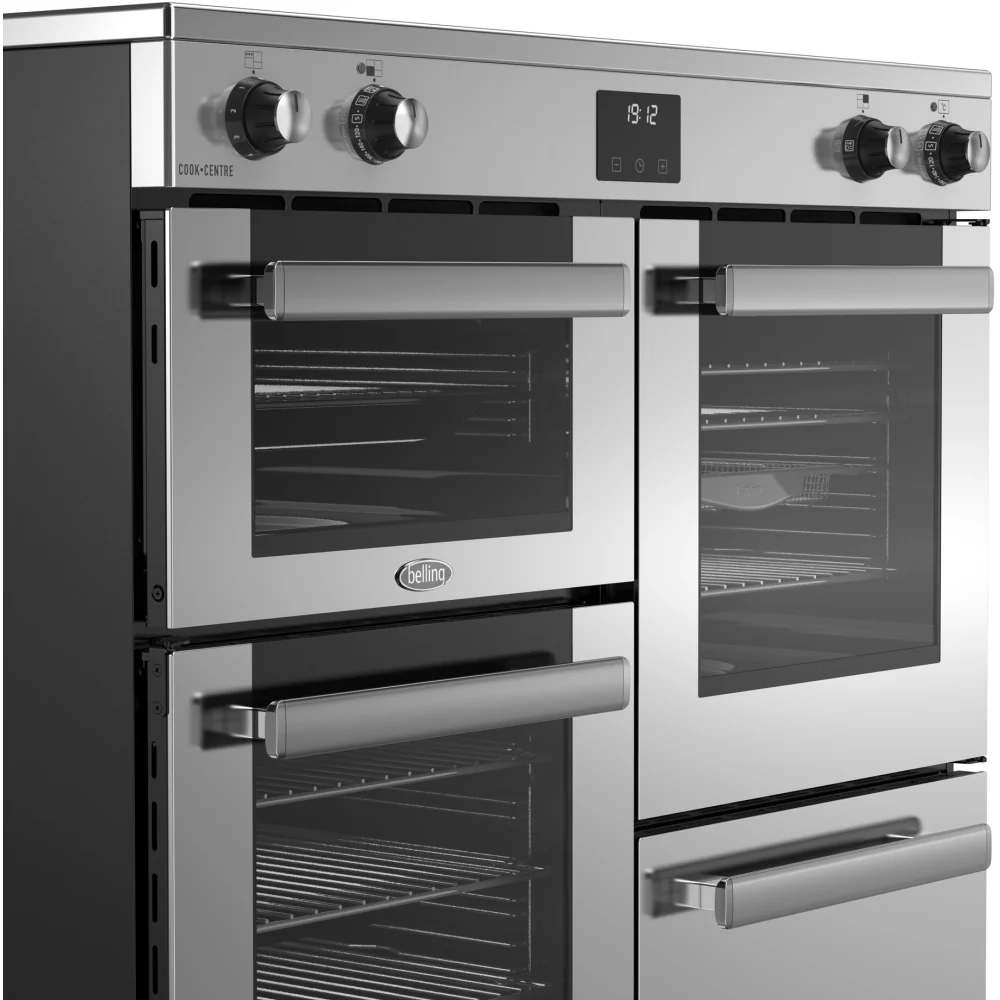 Belling RCA COOKCENTRE 100Ei - Stainless Steel 100cm Induction Range Cooker - 199L Capacity - A Energy Rating - Image 5