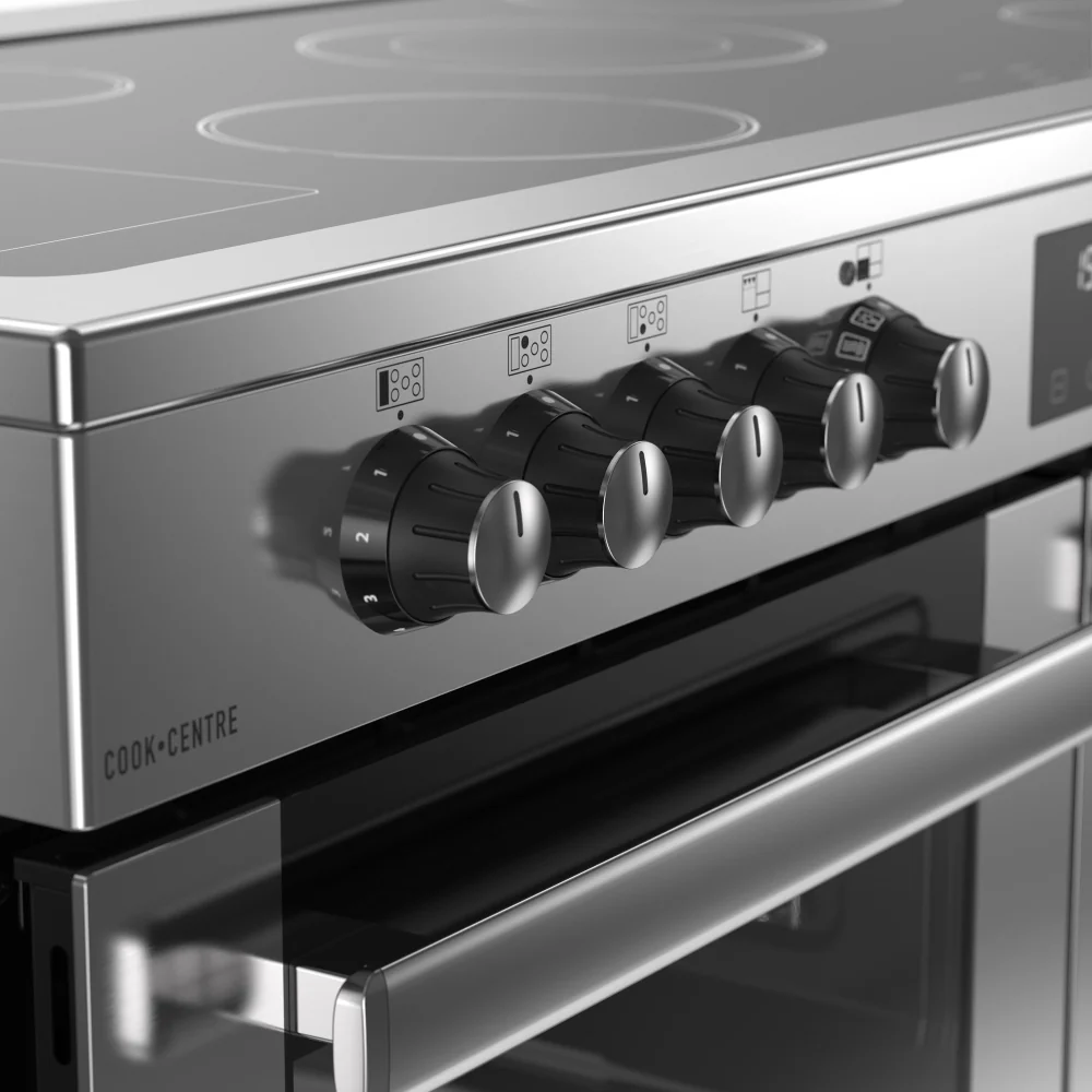 Belling RCA COOKCENTRE 110E 444411804 - Stainless Steel 110cm Range Cooker - 199L Capacity - A Energy Rating - Image 4