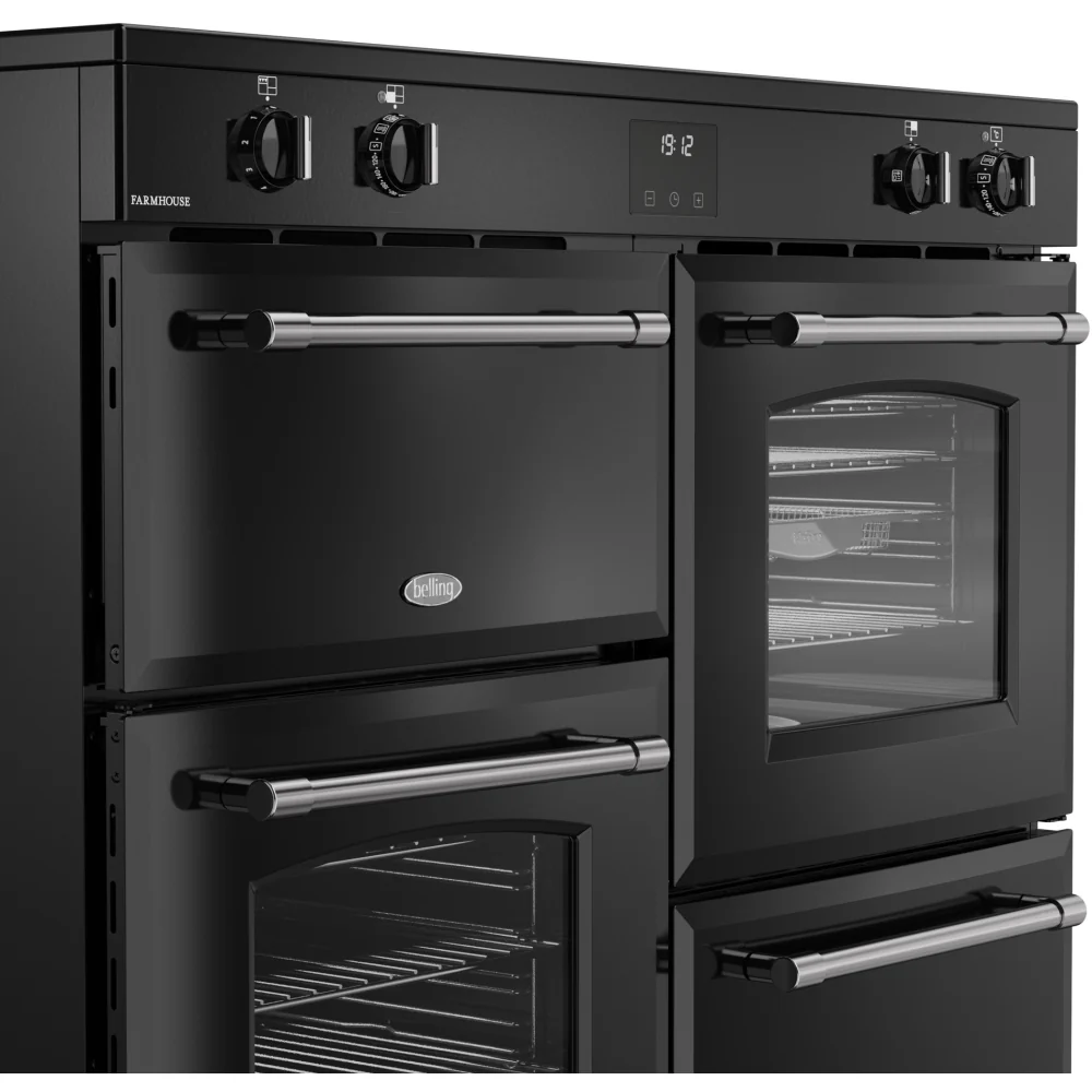Belling RCA FARMHOUSE 110Ei 444411841 - Black 110cm Induction Range Cooker - 199L Capacity - A Energy Rating - Image 5