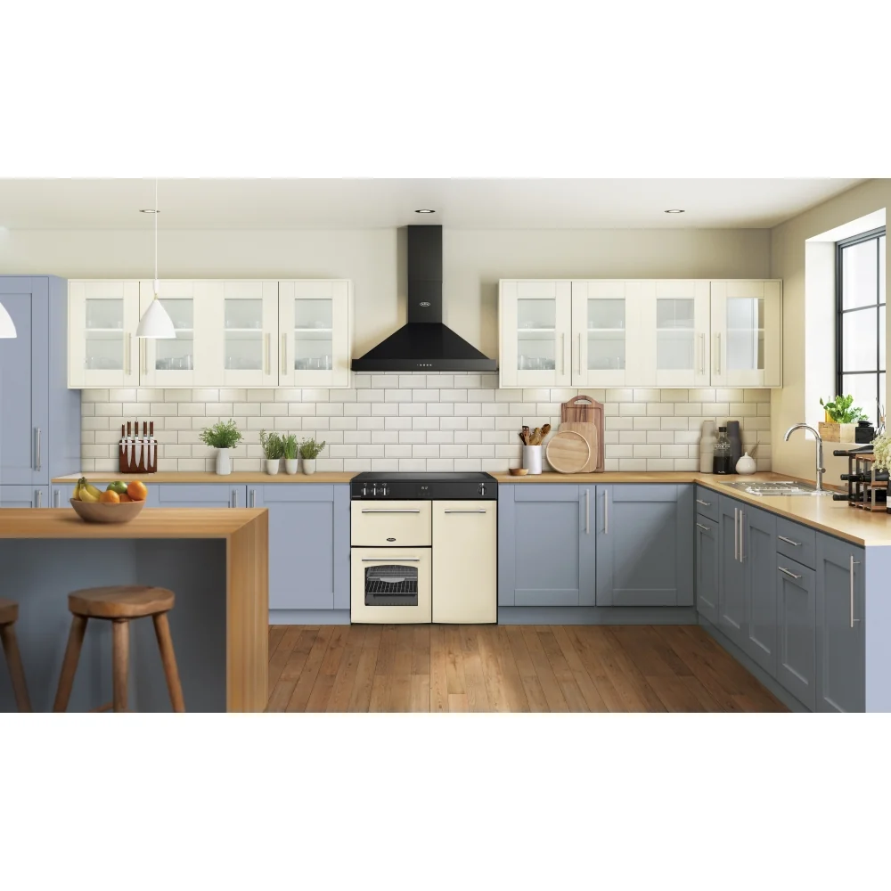 Belling RCA FARMHOUSE 90Ei C 444411824 - Cream 90cm Induction Range Cooker - 174L Capacity - A Energy Rating - Image 2