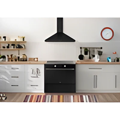 Belling RCA VISION SGL 90Ei BSS 444412042 - Black 90cm Induction Range Cooker - 133L - A Energy - Image 3
