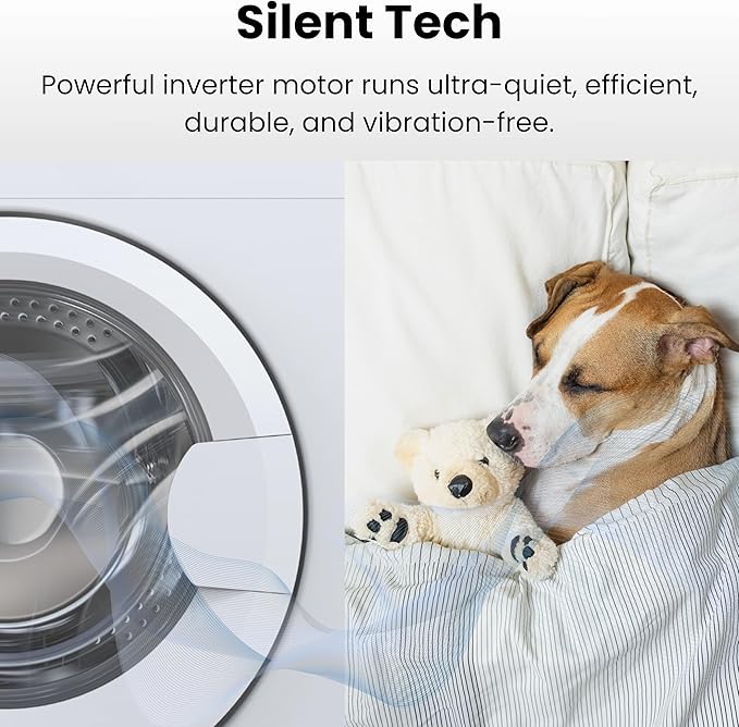 Teknix BITKW814 - White 8KG Integrated Washing Machine - 1400 RPM - A energy - Image 6