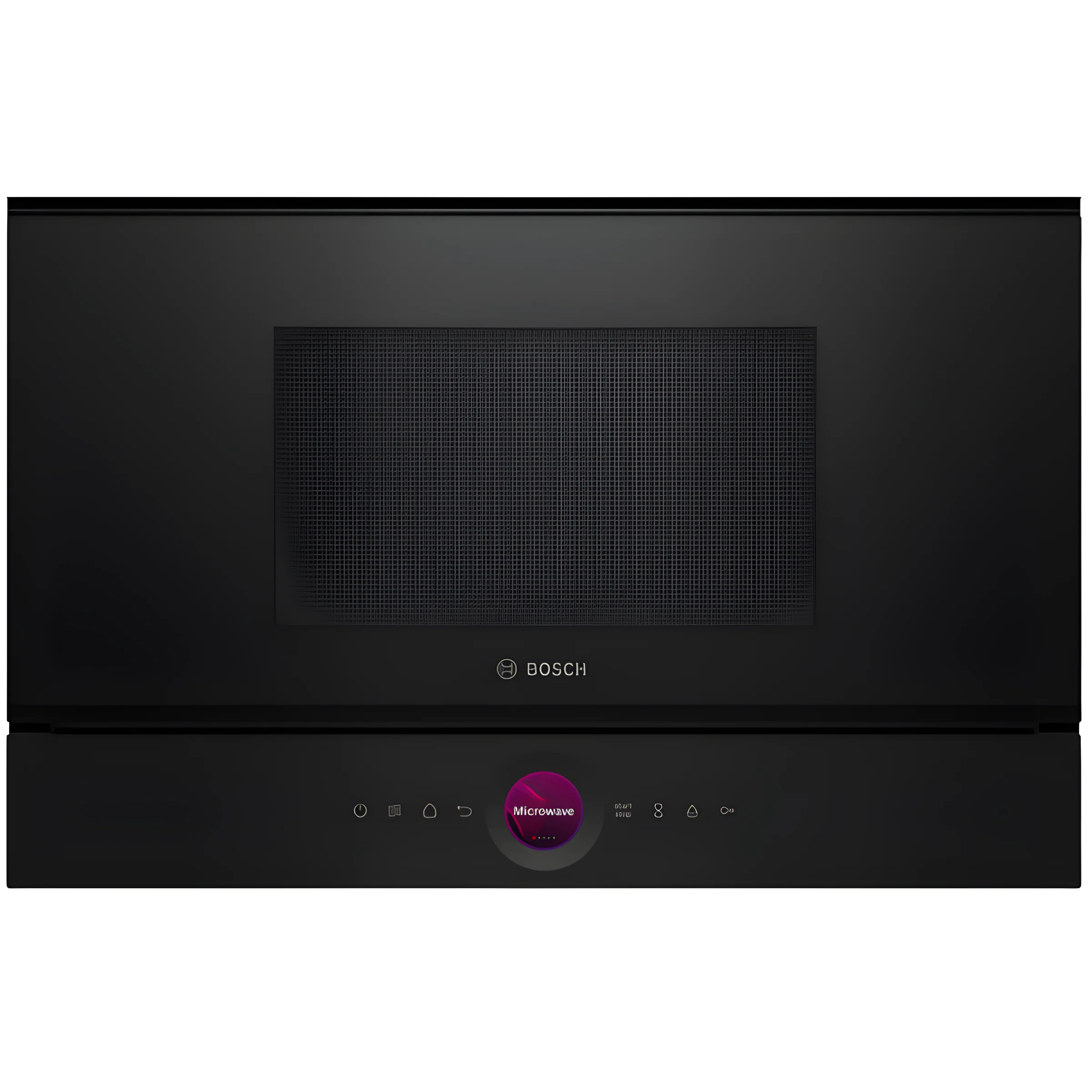 Bosch Series 8 BFL7221B1B - Black Built in Electric Microwave