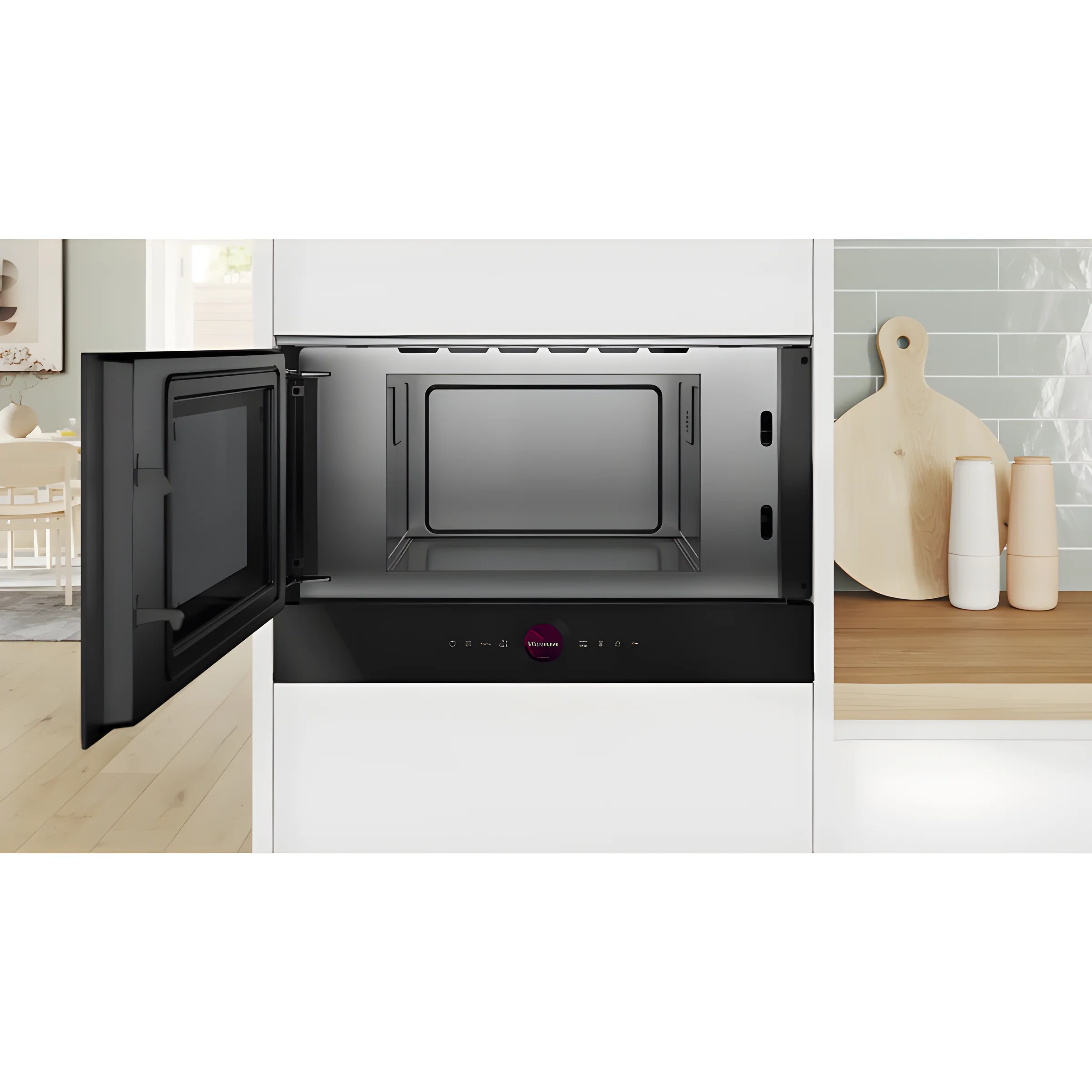 Bosch Series 8 BFL7221B1B - Black Built in Electric Microwave - Image 3