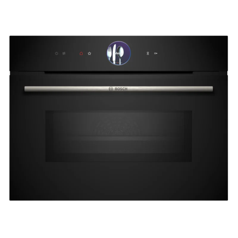 Bosch Series 8 CMG7361B1B - Black Electric Built-in Combination Microwave