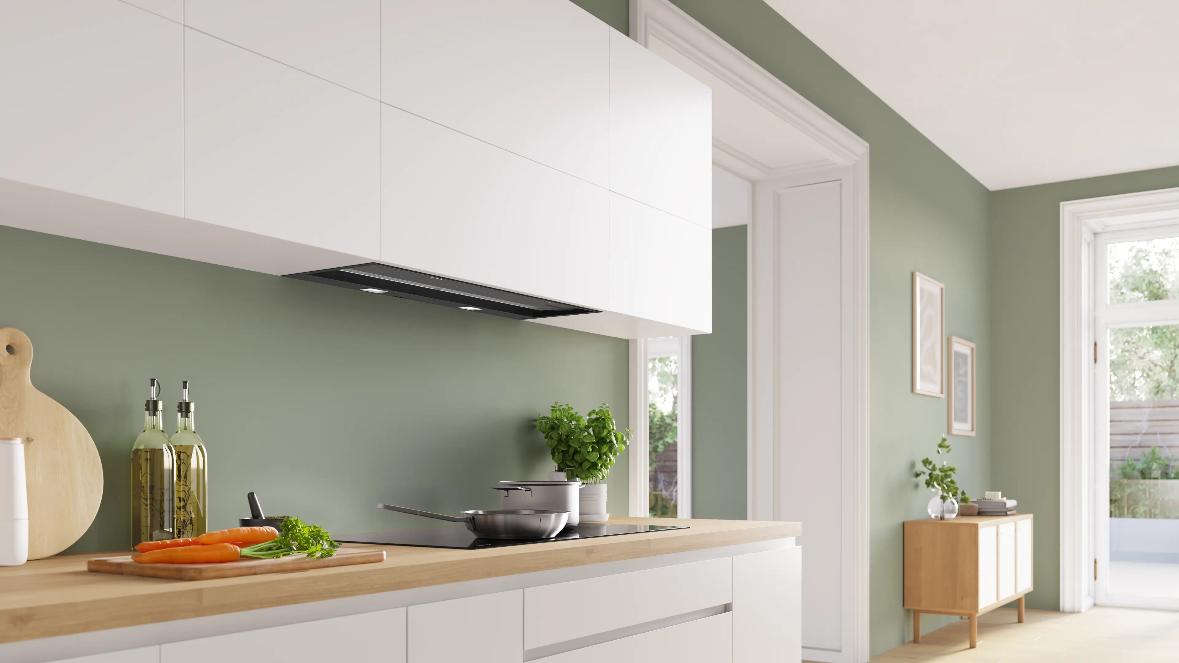 Bosch DBB97DP60B - Matt Black Integrated Cooker Hood - 90cm - A+ Energy - Image 3
