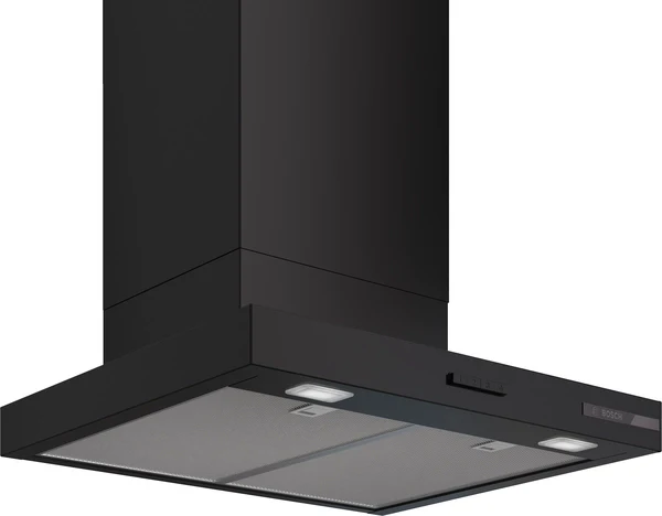 Bosch DWB65CC60B - Matt Black Chimney Cooker Hood - 60cm - B Energy Rating