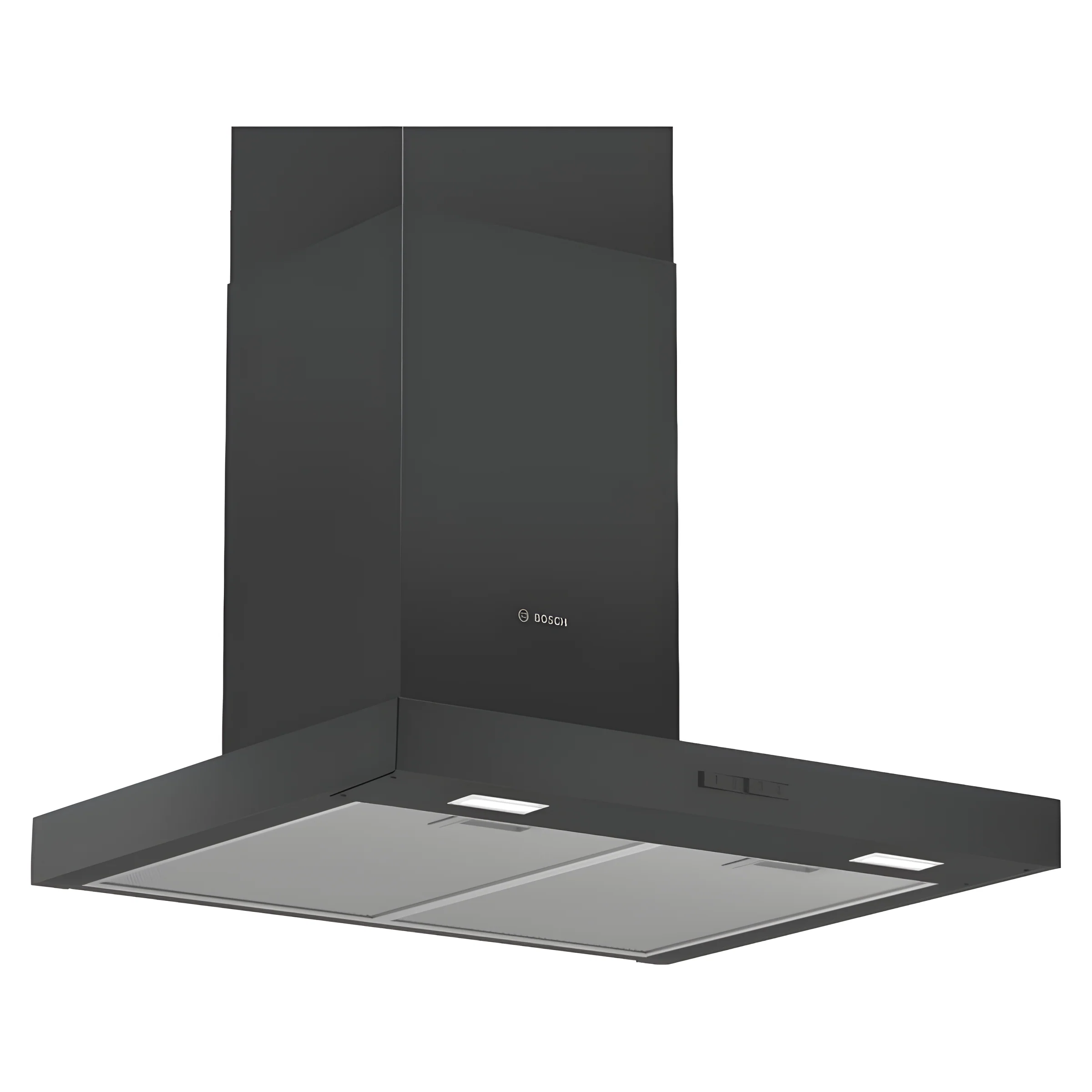 Bosch Series 2 DWB66BC60B - Black Chimney Extractor Hood - B energy