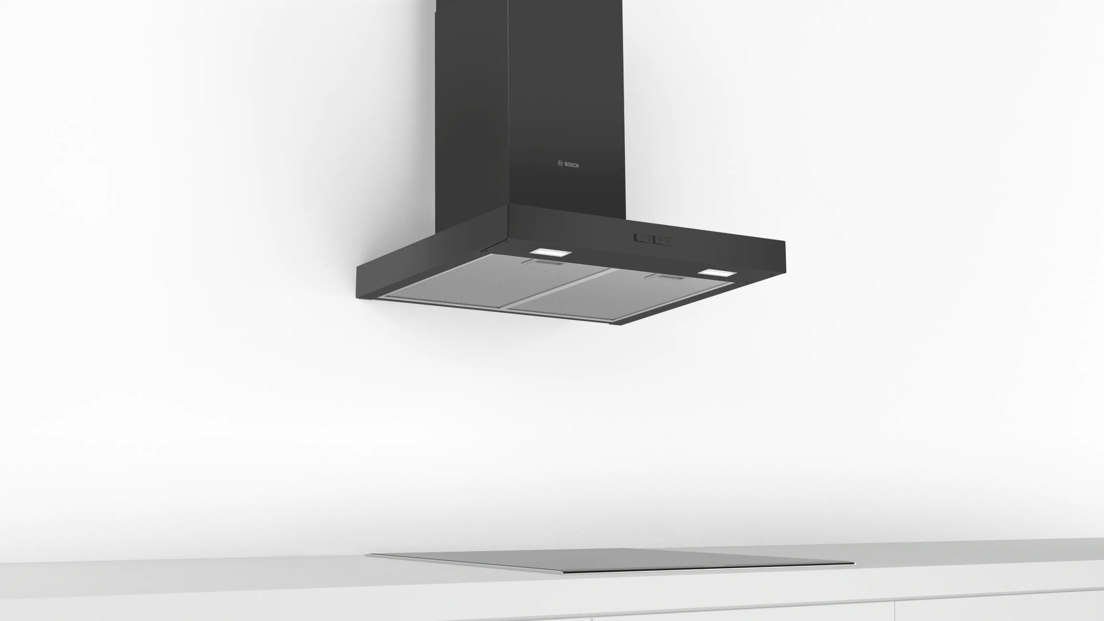 Bosch Series 2 DWB66BC60B - Black Chimney Extractor Hood - B energy - Image 4