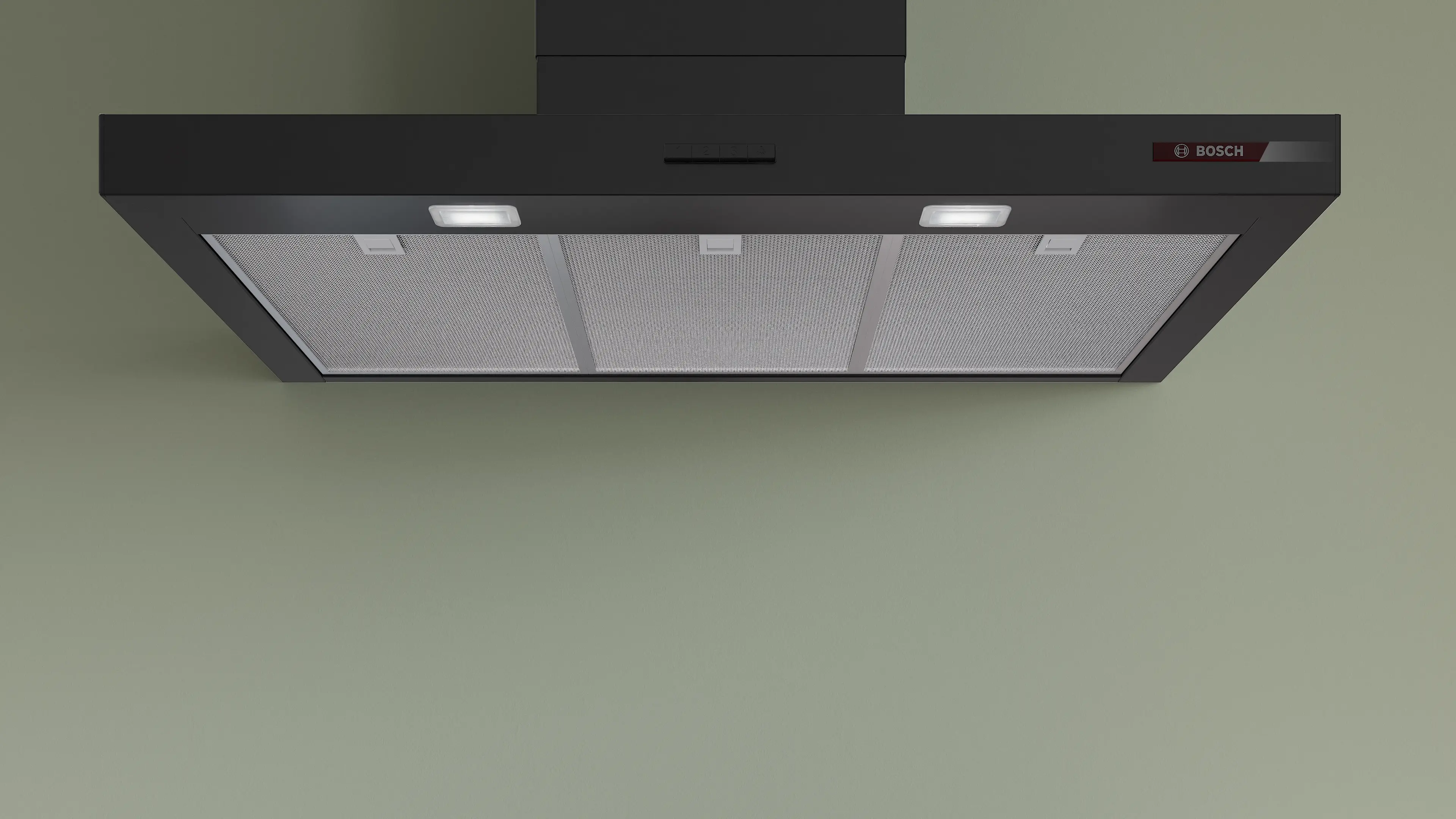 Bosch DWB95CC60B - Matt Black Wall-mounted Cooker Hood - 90cm Width - B Energy Rating - Image 5
