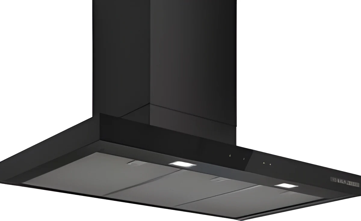 Bosch DWB97DN60B - Matt Black Chimney Extractor - 90cm Wall-Mounted Hood